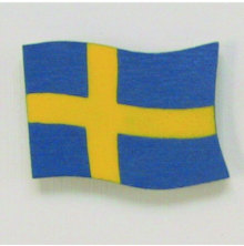 Magnetflagga svensk