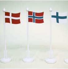 Bordsflaggor Nordiska