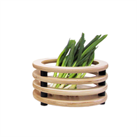 Ringskål 200 mm natur/svart