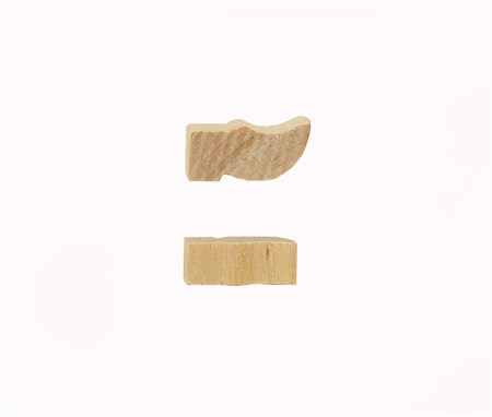 Träsko 15 x 6 mm utan hål