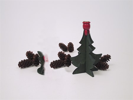 Julgran 1 ljus 125 mm