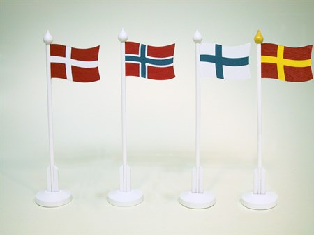 Bordsflagga dansk 320 mm
