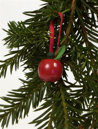 Paradisäpple rött