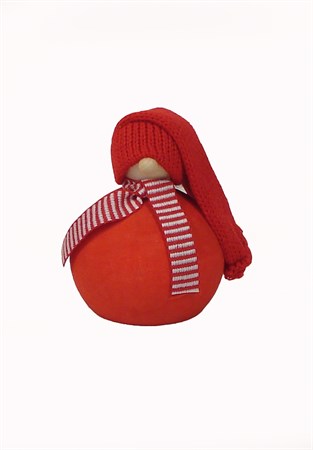 Tomte 'Joppe' röd 80 mm