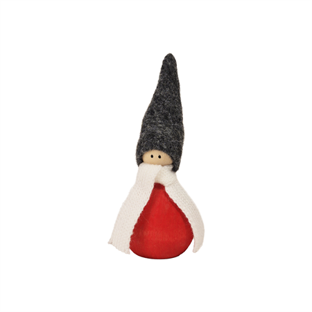 Tomte 'Fabian' 110mm röd kropp