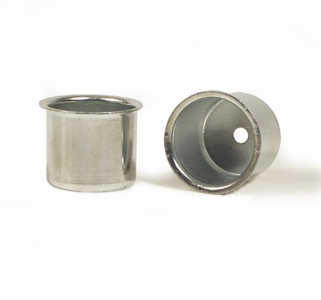Metal insert for taper candles