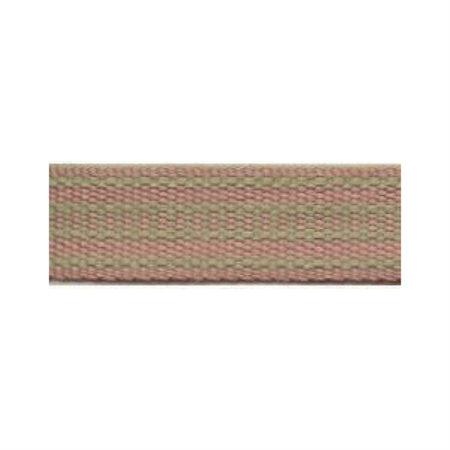 Band 15 mm rosa/beige 100m/rulle